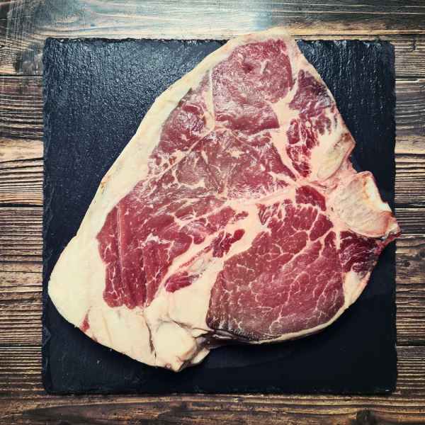 Dry aged porter house