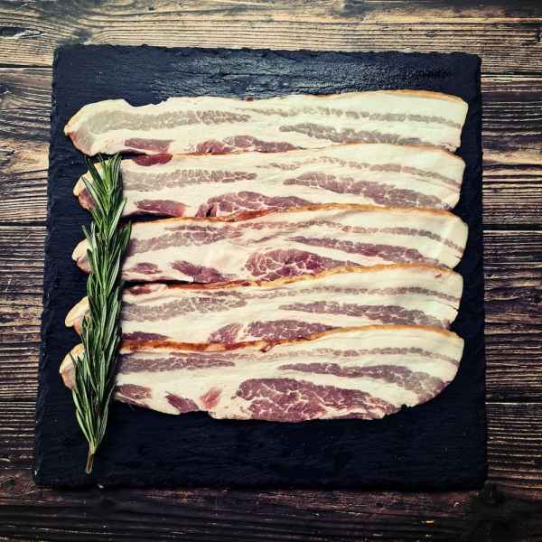 smoked streaky bacon
